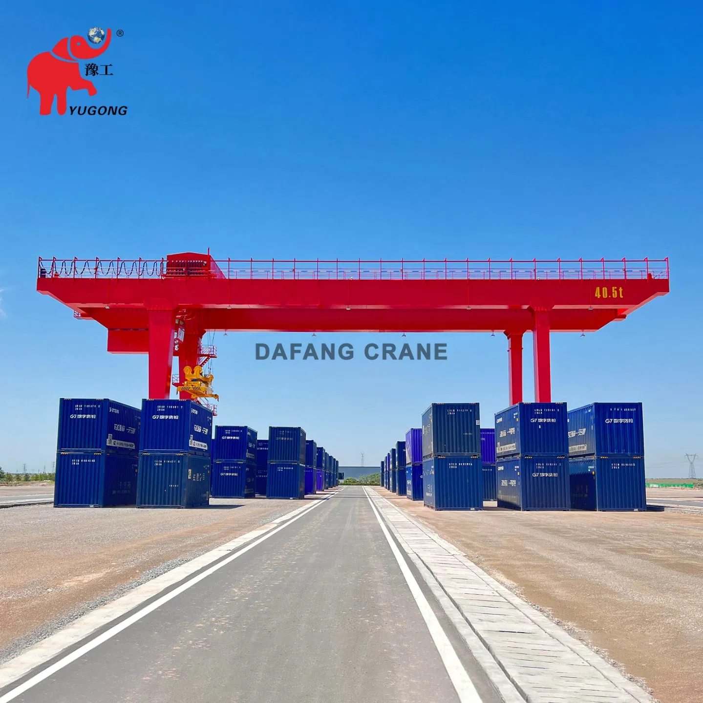 10 Ton 20 Ton 25ton 30ton 40ton 50ton 60ton Port Container Lifting Rail Mounted Gantry Cranes Mobile Harbour Crane with Spreader