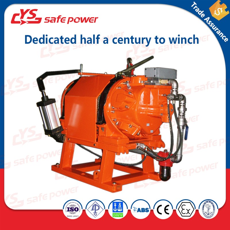 Underground Mine Use Pneumatic Air Winch