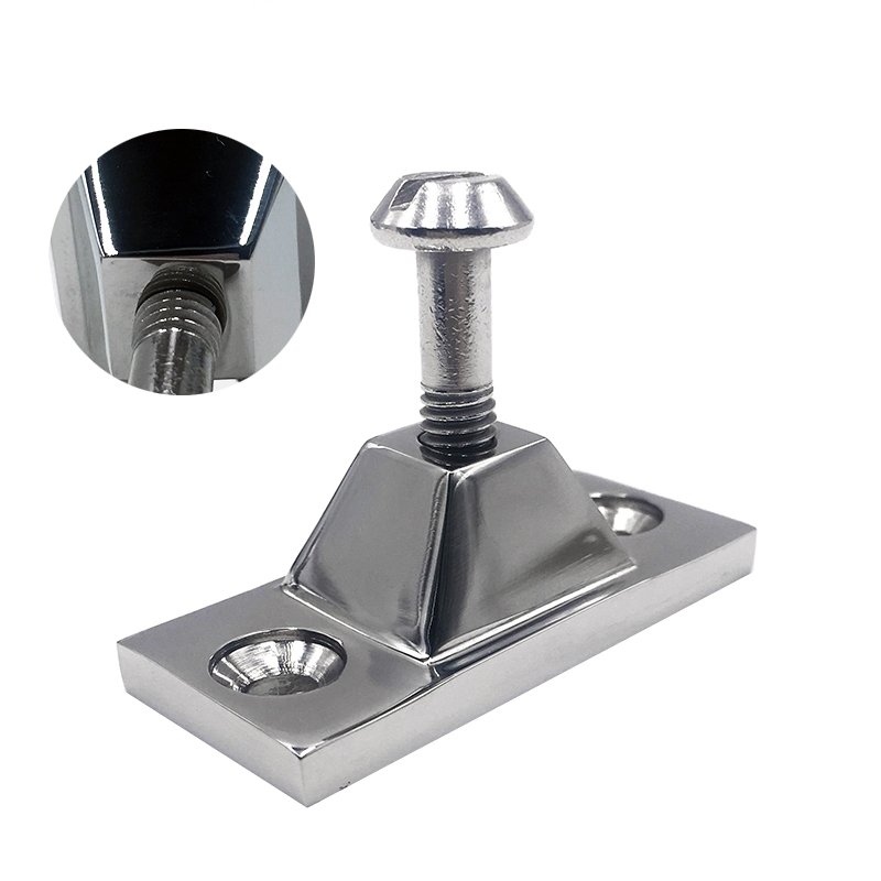 Stainless Steel Tube Bimini Boat Tops Deck Hinge for Boat Marine Hardware