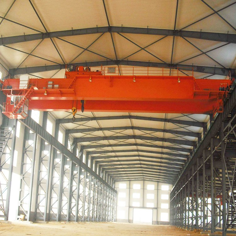 Electric 20ton 50ton 100ton Double Girder Overhead Traveling Crane with Hook