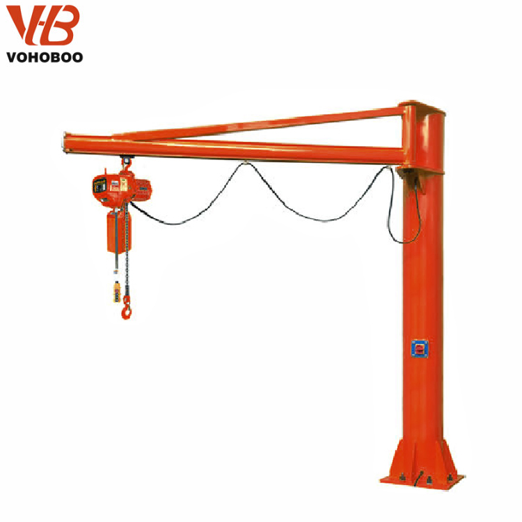High Performance 90 Degree 180 Degree 360 Degree Floor Mounted Articulating Arm Folding Jib Crane Fixed Jib Crane with High Quality and Best Price for Factory