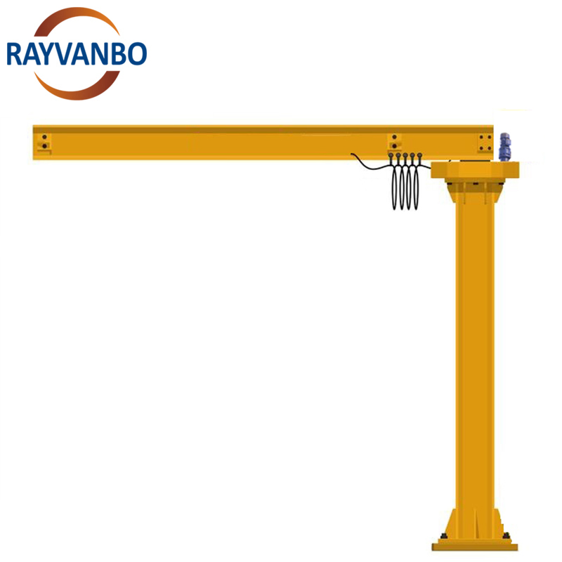 Best Price 1t 2t 3t 5t Floor Mounted Slewing Lifting Cantilever Jib Crane with Electric Hoist Price for Sale in Industry