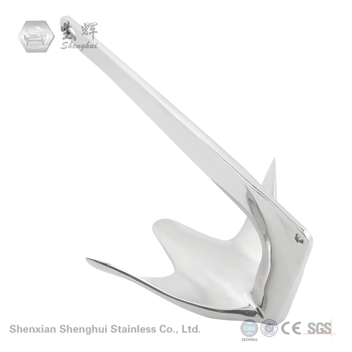 Mirror Polished Claw Anchor Boat Hardware