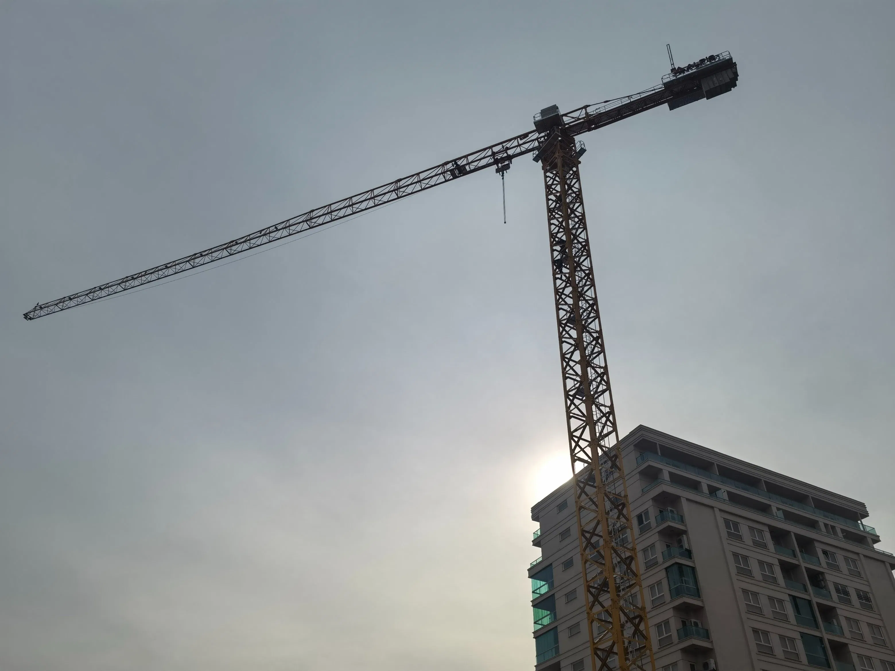 New 10 Ton Capacity 65m Jib Lengh Tower Crane Xgt6515be-10s1 CE Approved