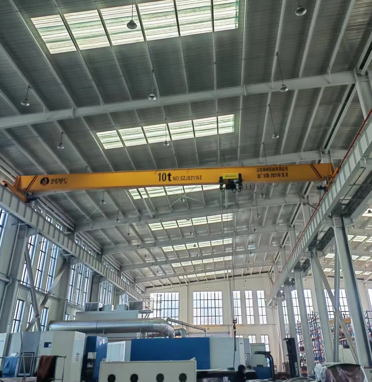 Hoist Traveling Radio Remote Control Hook Motor Warning Light Overhead Crane Dwg