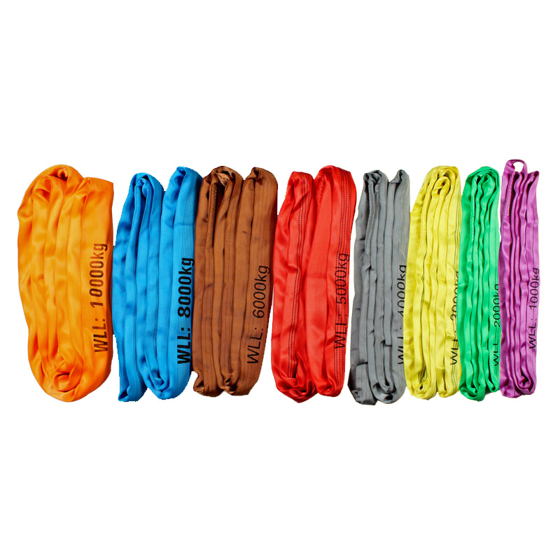 5t Lifting Sling Polyester Webbing Round Strap