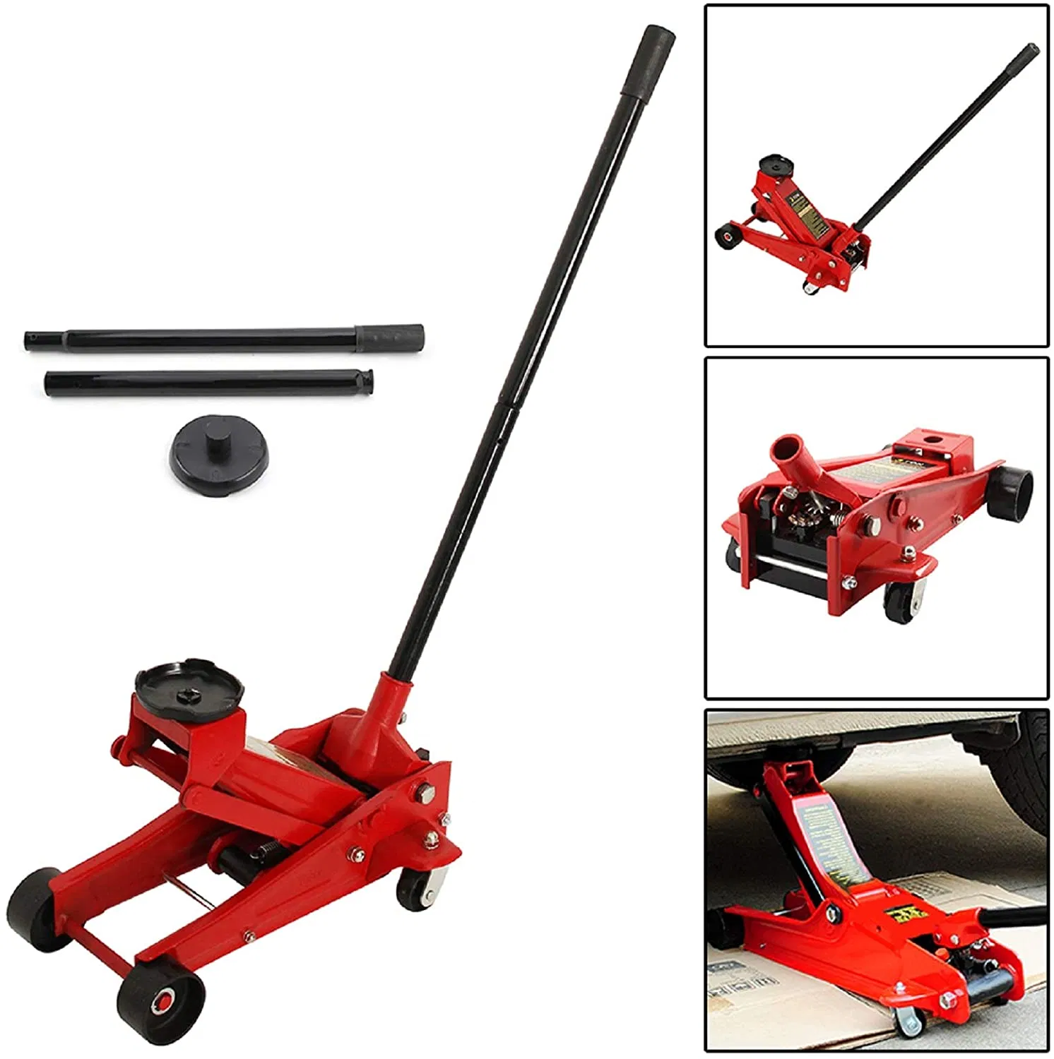 2.5t 500mm Quick Lift Hydraulic Car Floor Jack (38401003)