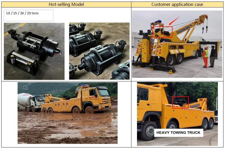 20 Ton Hydraulic Winch