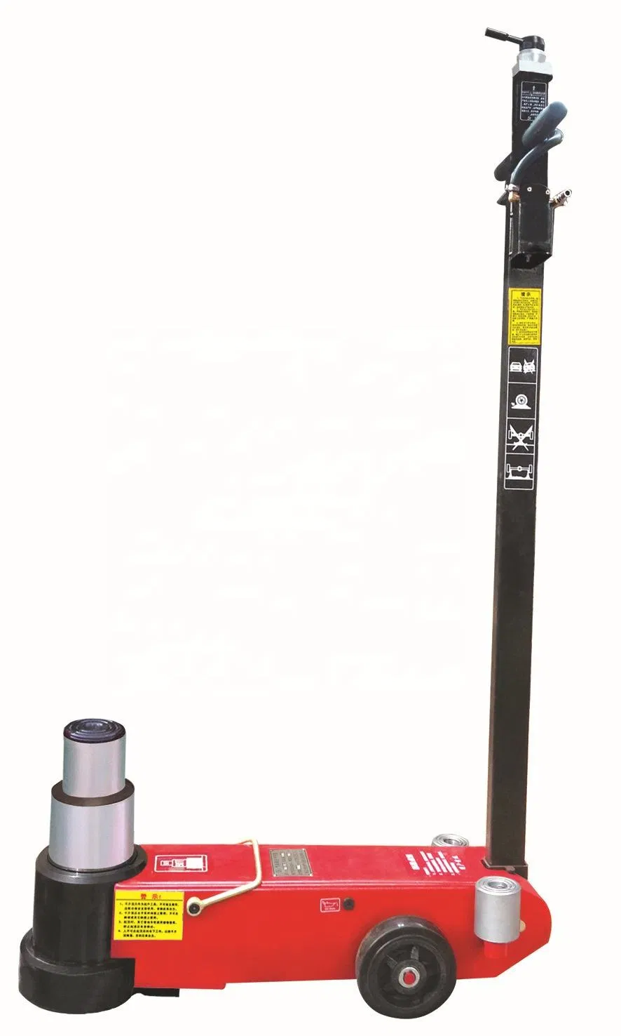 Industrial 50-Ton Air Hydraulic Bottle Jack for Heavy-Duty Vehicle Maintenance