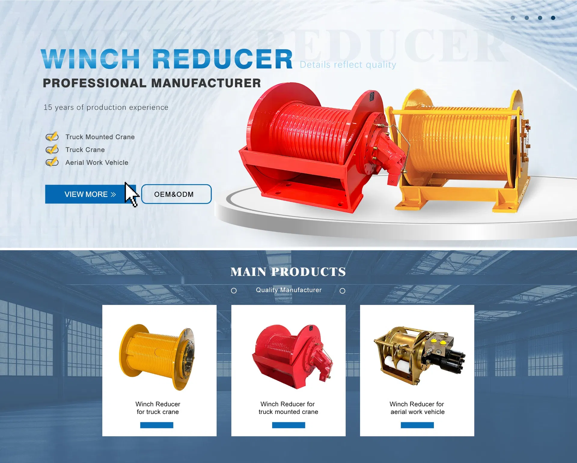 Hydraulic Winch Banner