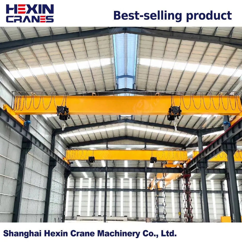 Made in China CE Certificated Euro Type Single Girder Beam Overhead Travelling Bridge Crane with Electric Low Temperature Resistant Electric Hoist