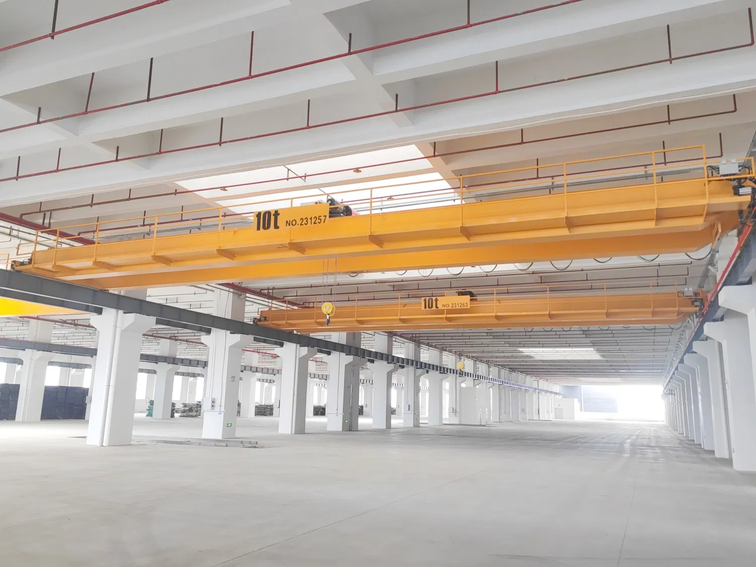 20 Ton 10ton 16ton Double Girder Beam Electric Traveling Bridge Overhead Crane for Workshop Lifting