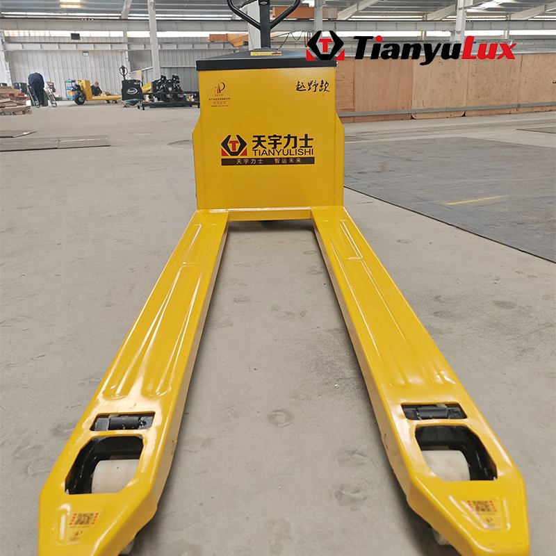 Extended Forks Heavy Duty CE Fully Electrical 3t Electric Pallet Truck
