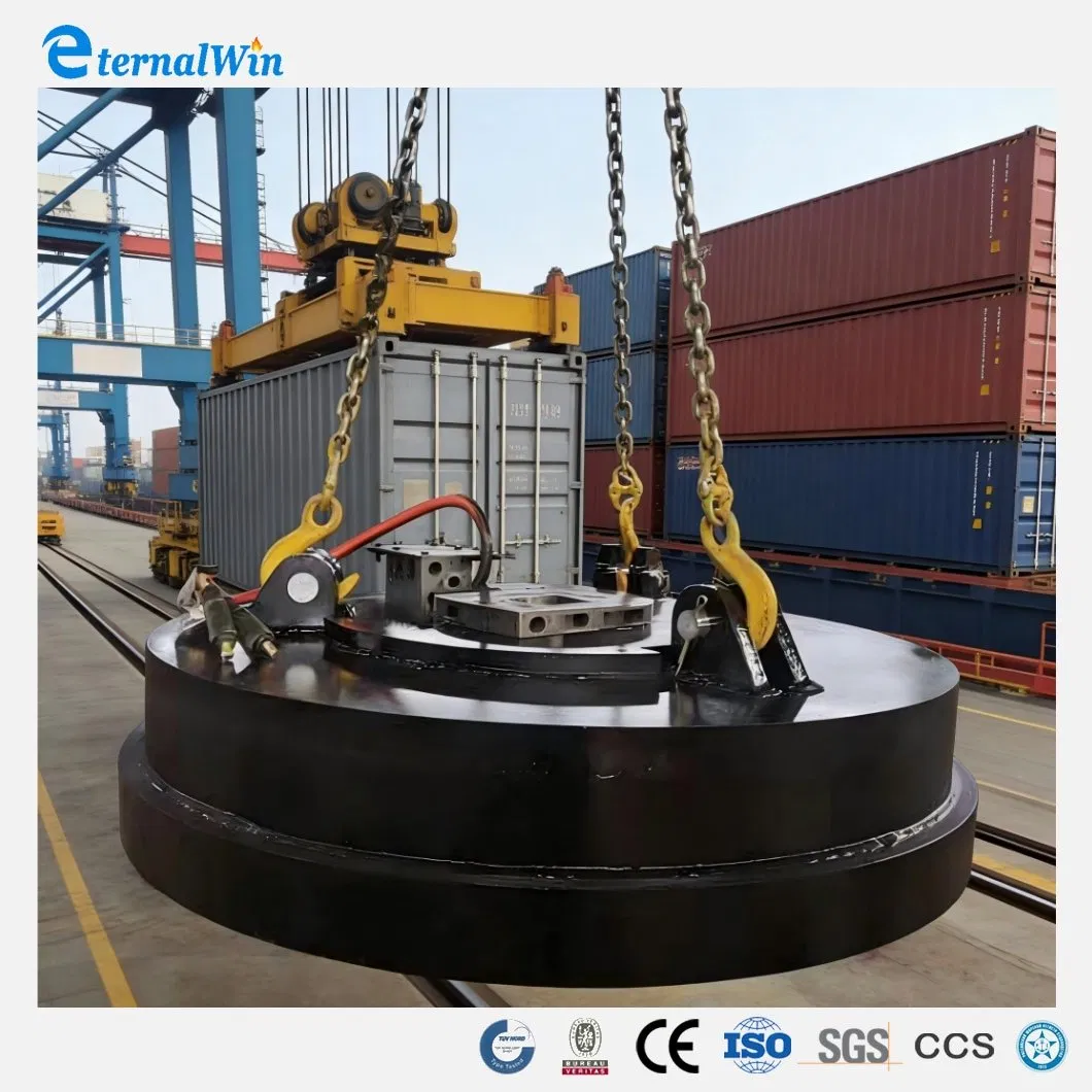 Electro Lifting Magnet 220V Electromagnet Lifting Magnet Strong Magnetic Lifter