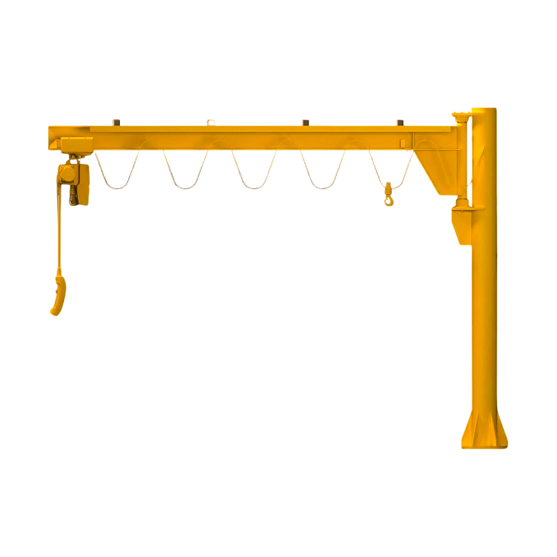 Manufacturer New Heavy Duty Industrial Column &amp; Floor Mounted Jib Crane Portable Lifting Jib Hoist Crane