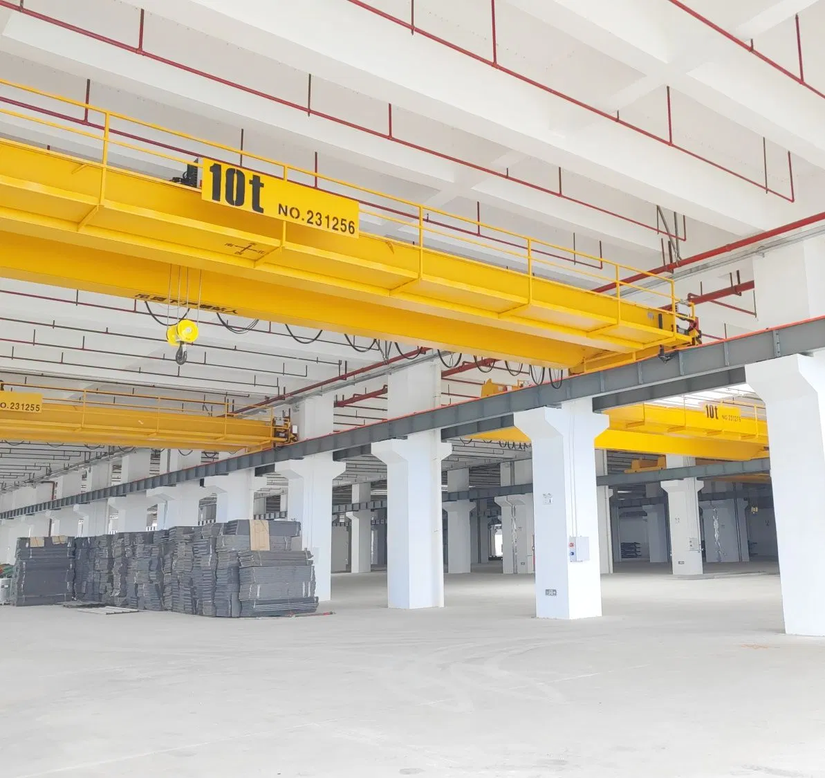 20 Ton 10ton 16ton Double Girder Beam Electric Traveling Bridge Overhead Crane for Workshop Lifting