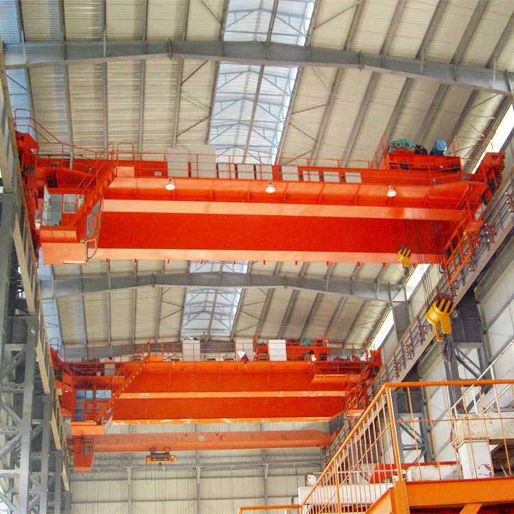 Electric 20ton 50ton 100ton Double Girder Overhead Traveling Crane with Hook