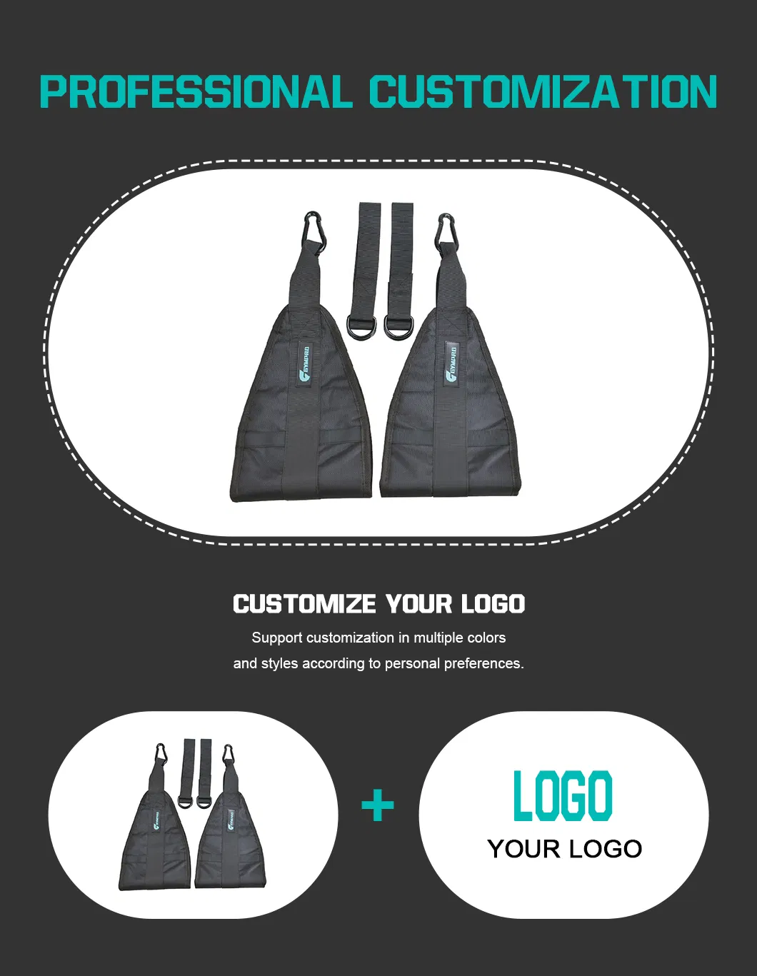 Gym Fitness Hanging Ab Straps