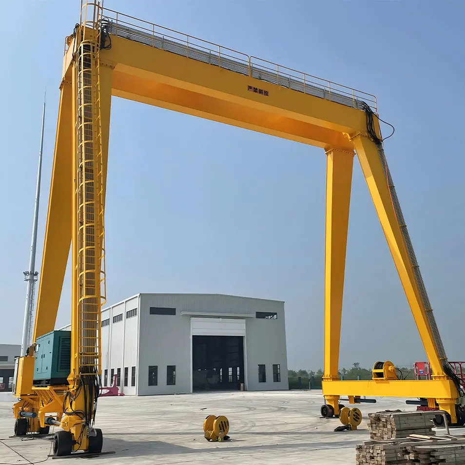 Single Beam Rubber Tyred Gantry Crane