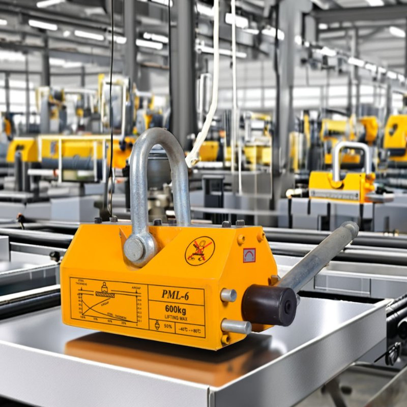 Heavy Duty 100~1000kg Crane Hoist Lifting Magnetic Lifter for Construction Industries Available in New and Used Condition