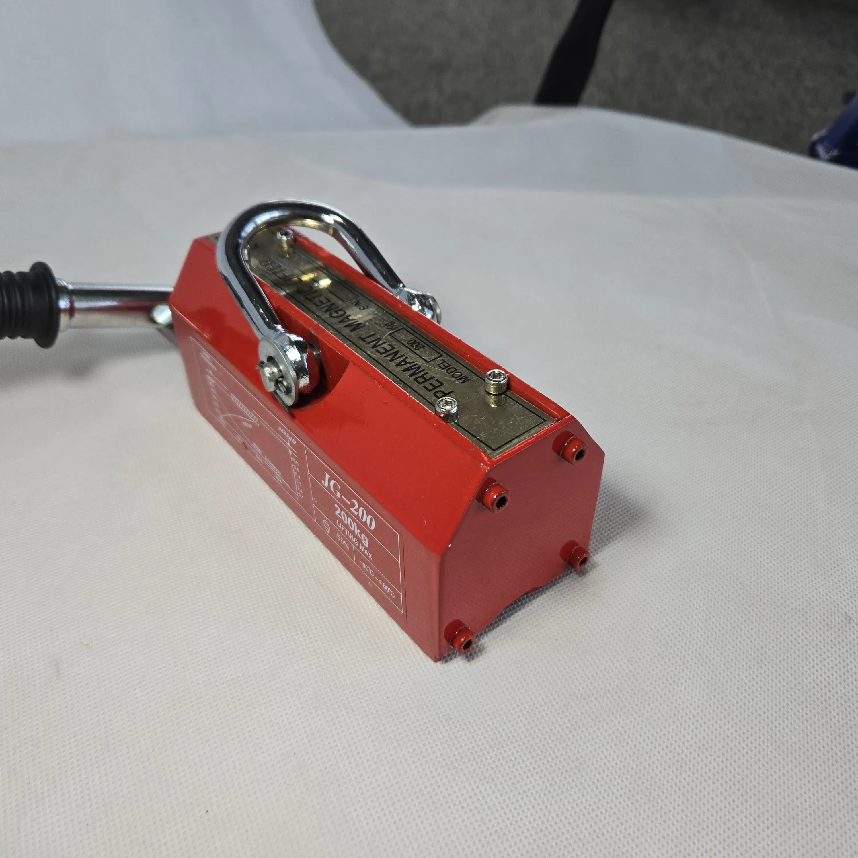 Efficient Permanent Magnetic Lifter for Workshop Applications