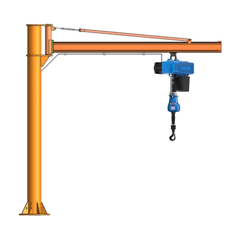 Heavy-Duty Jib Crane for Efficient Floor and Wall Installation