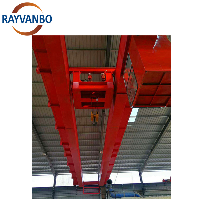 Workshop Electric Wire Rope Hoist Single Double Girder Beam Eot Overhead Bridge Traveling Crane 2 3 5 8 10 12 16 25 100 Ton Construction Lifting Equipment