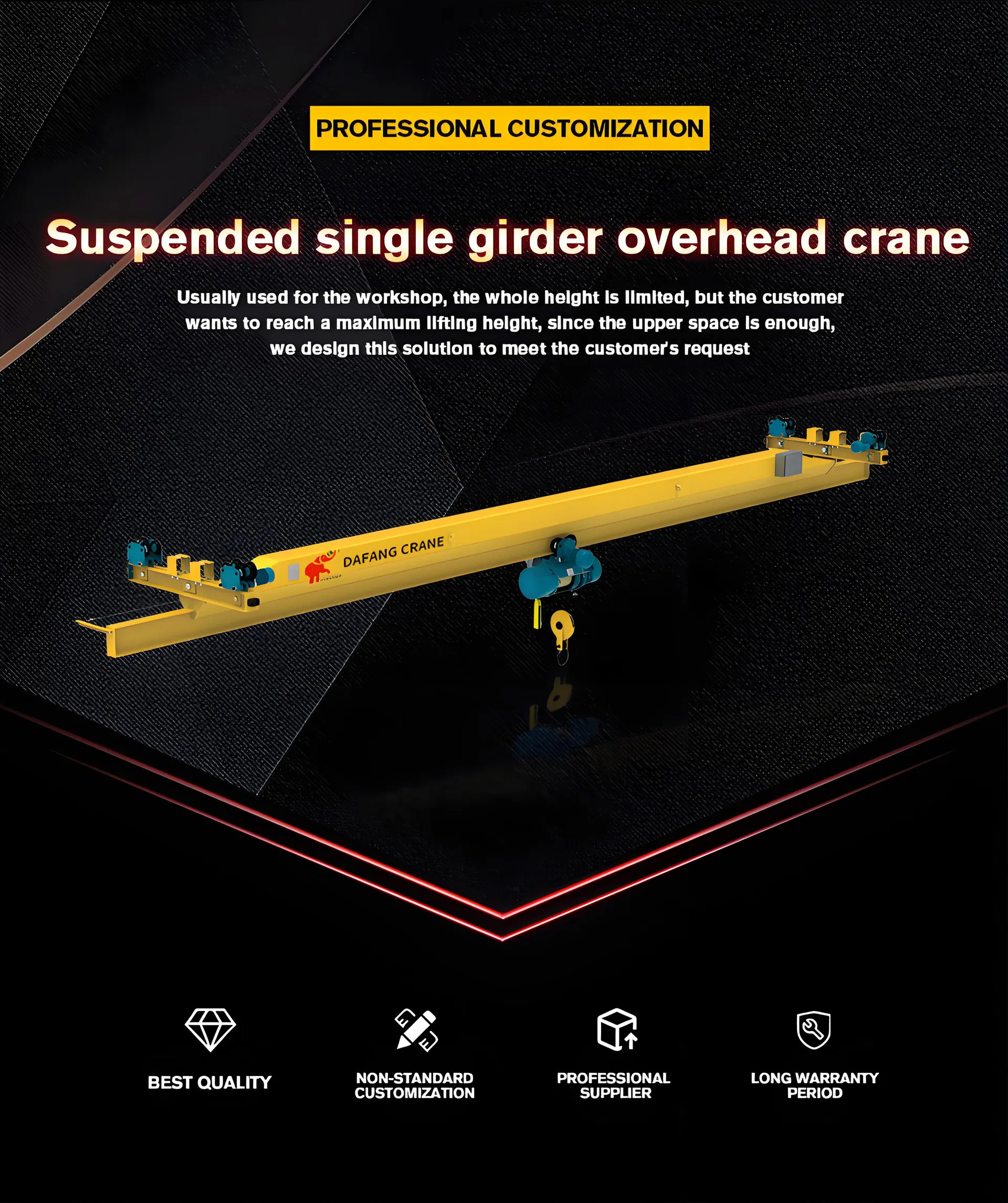 Under Running Bridge Crane