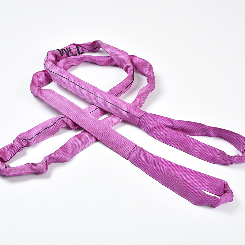 5t Lifting Sling Polyester Webbing Round Strap