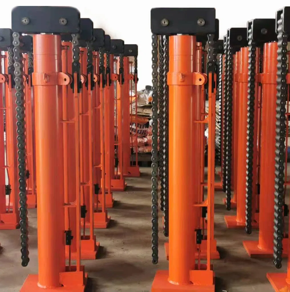 Chain Type Tank Hydraulic Jack/Simple Hydraulic Lifting Jacking System for Tank Fabrication/Automatic Top-to-Bottom Tank Construction Hydraulic Jack in Stock