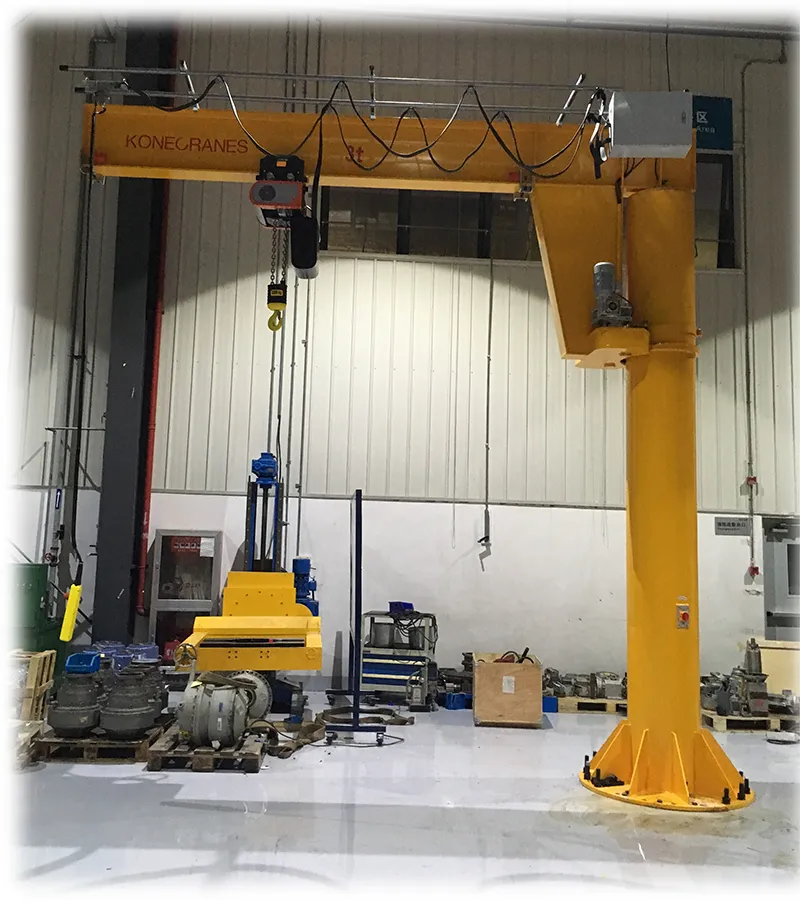 Column-mounted Crane