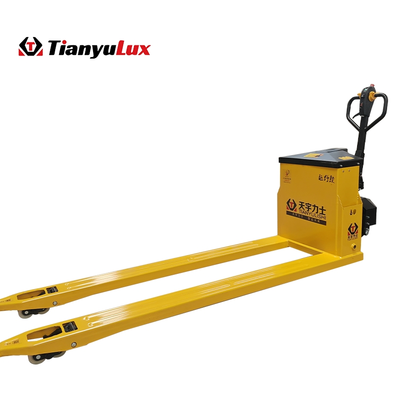 Extended Forks Heavy Duty CE Fully Electrical 3t Electric Pallet Truck