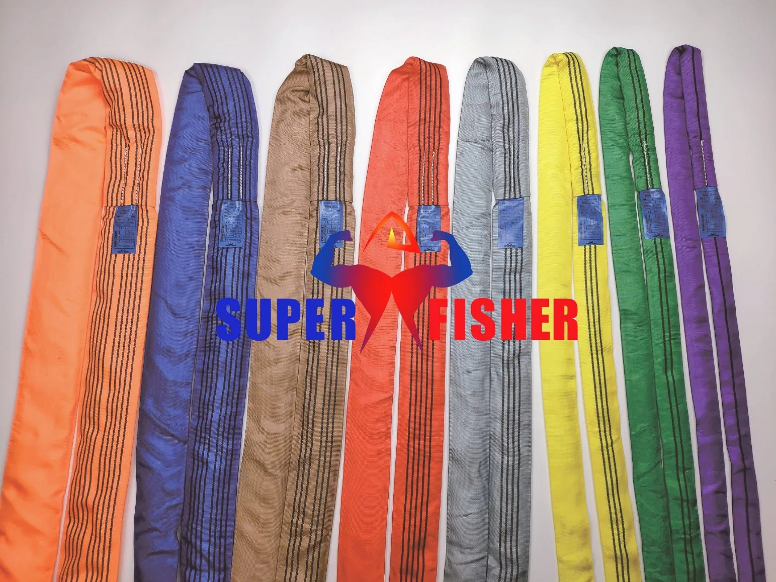 Polyester Round Webbing Sling Lifting Belt Strap