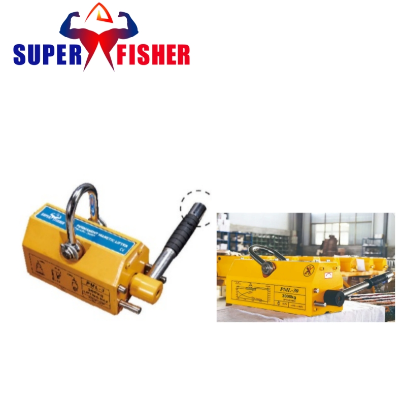 Super Fisher OEM LC 100kg Permanent Manual Magnetic Lifter Heavy Duty