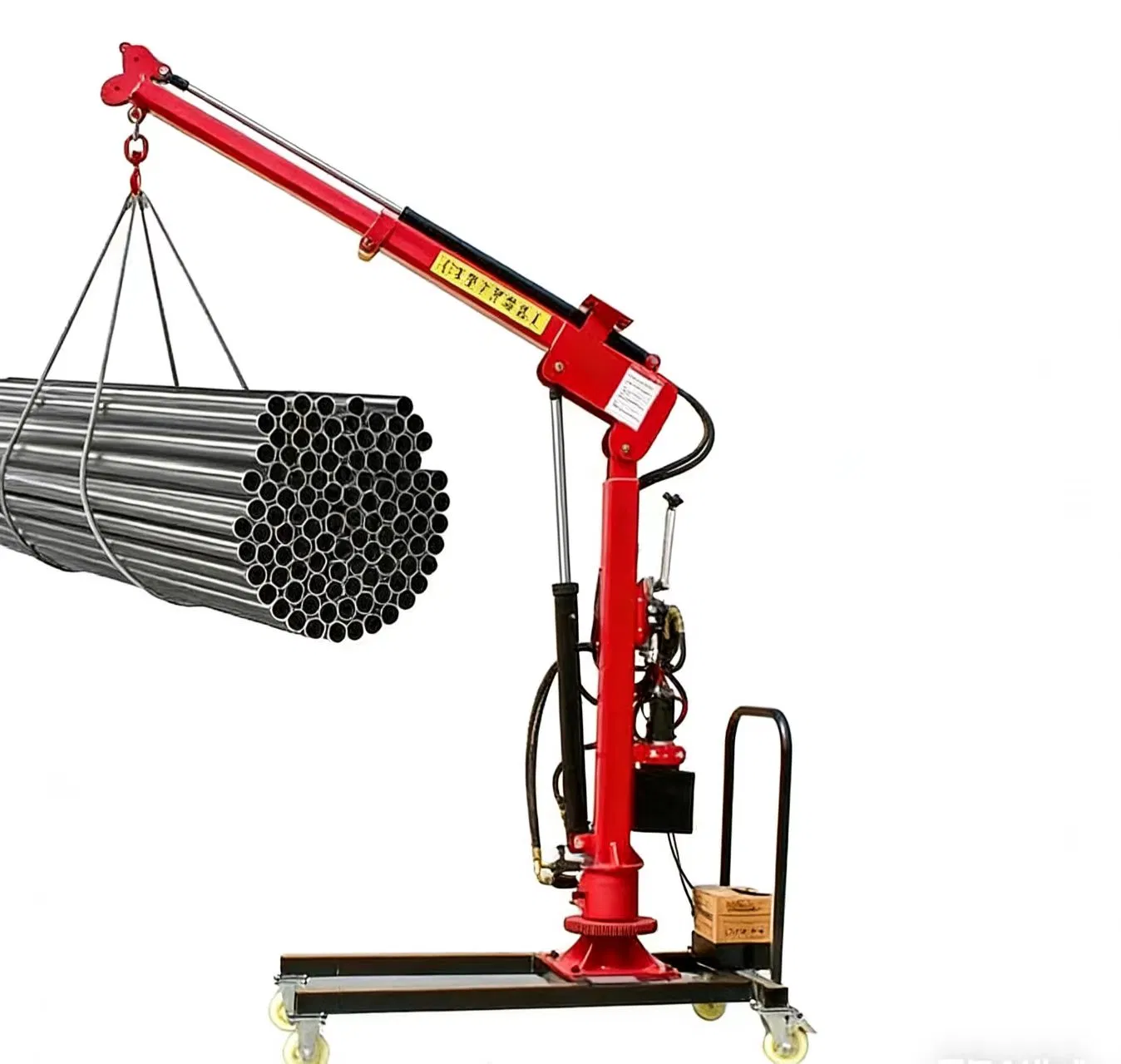 Small Household Mini Tower Mobile Truck Mounted Cantilever Crane Jib