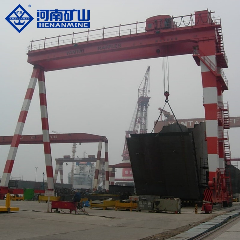 Customizable Me Shipbuilding Double Beam Gantry Crane