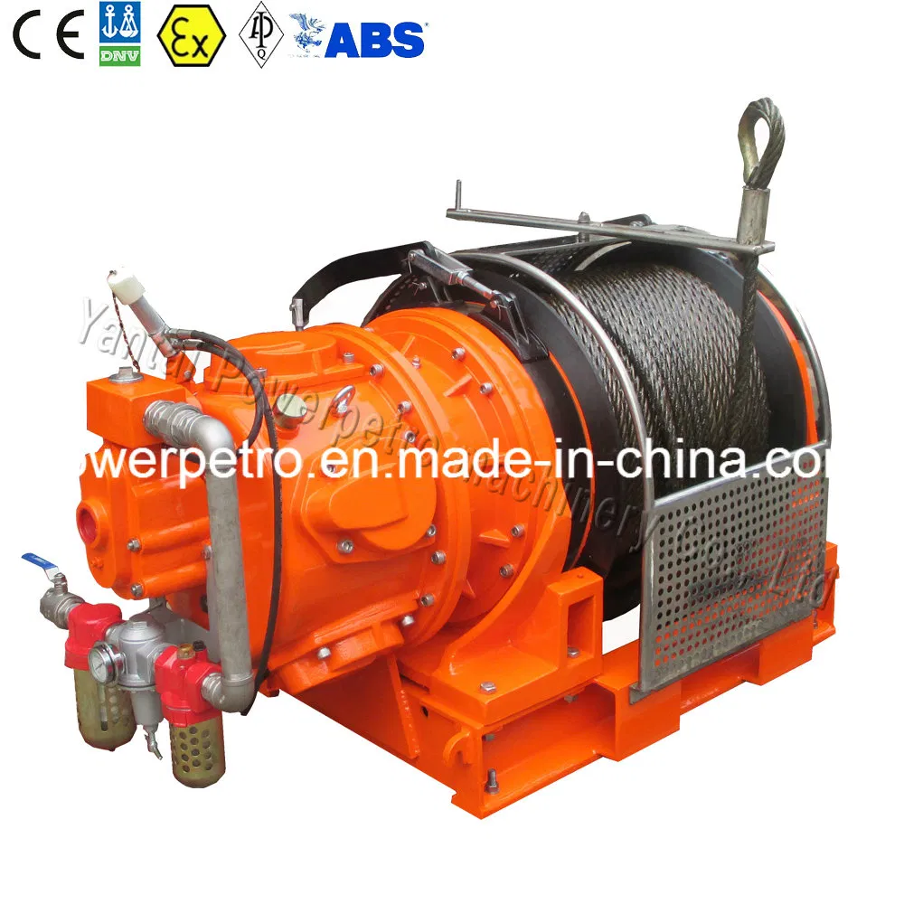 10 Ton (20000Lbs) Offshore Pneumatic Air Tugger Winch