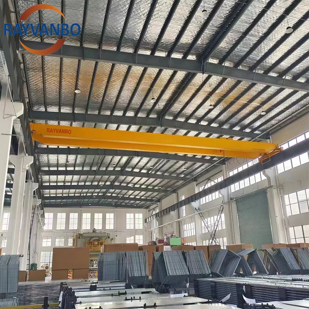 High Quality 1 Ton 3 Ton 5 Ton 10 Ton 20 Ton Electric Single Girder Overhead/Bridge Traveling Crane for Warehouse