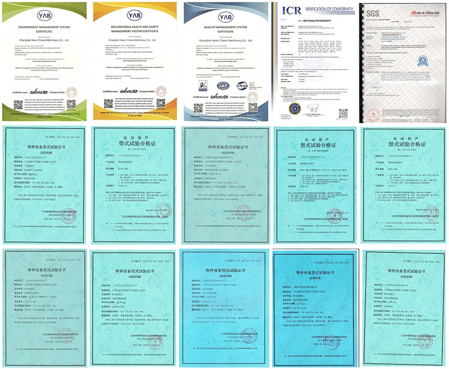 Crane Certifications