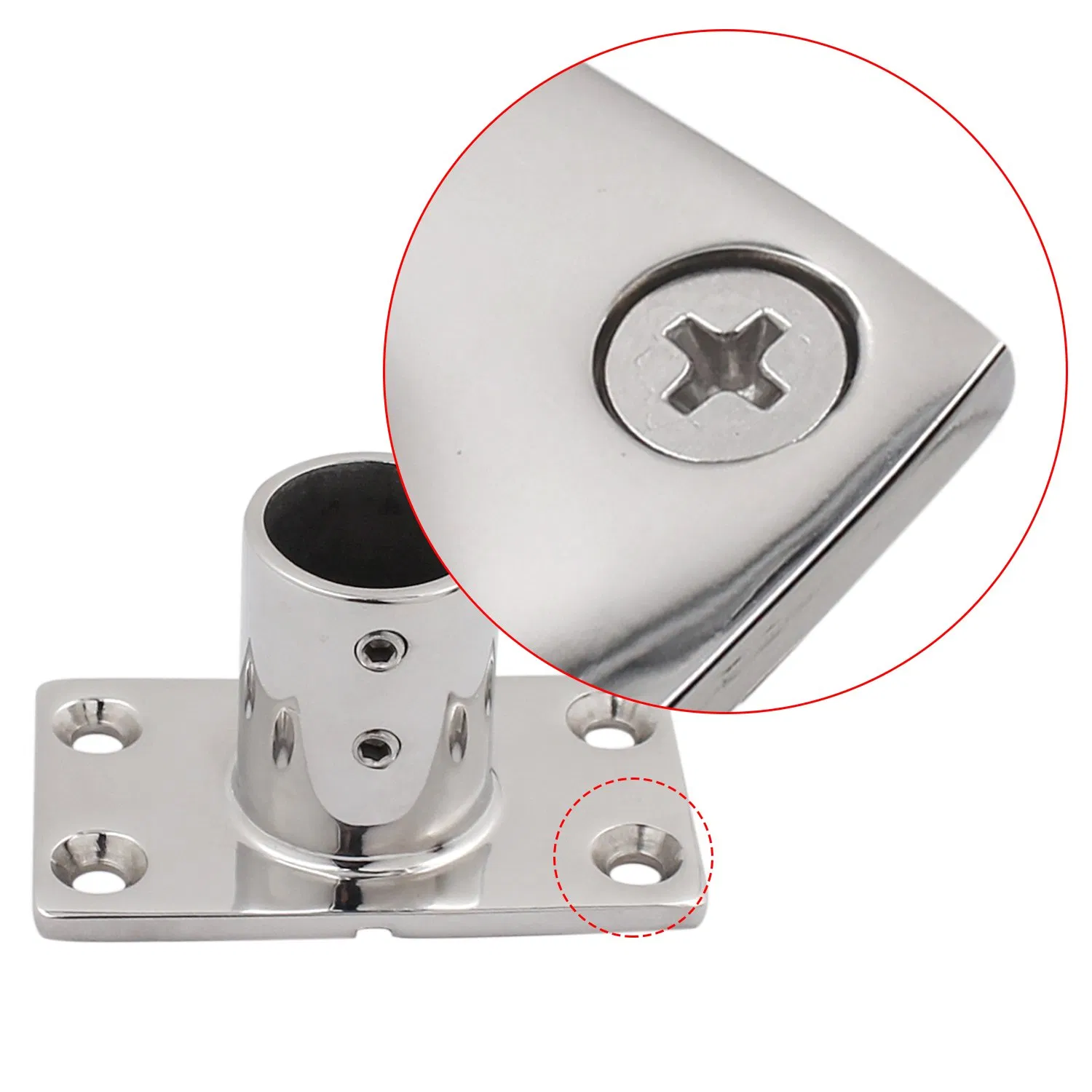 Marine Hardware Round Base Stainless Steel for Boat