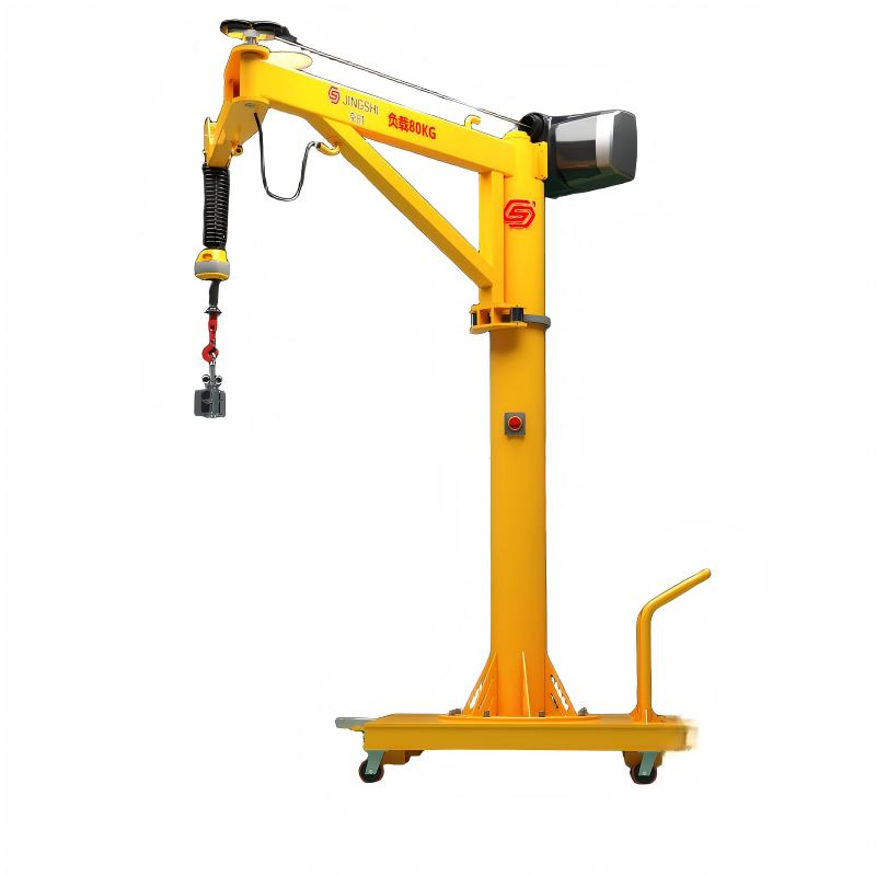Portable Folding Arm Crane Device Machine for Workplace