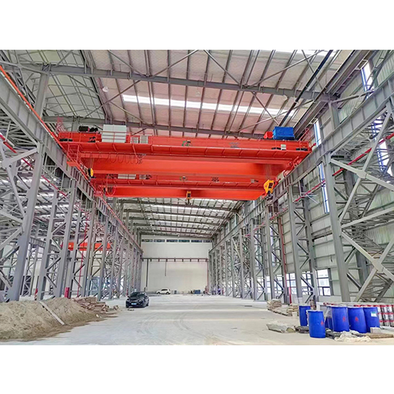 Workshop Electric Double Girder Beam Overhead Bridge Traveling Hoist Crane with High Quality