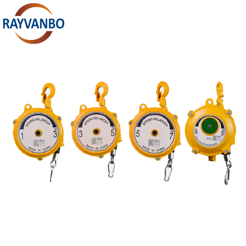 Top Quality Good Price Retractable Spring Balancer 1-200kg Mini Hanging Spring Balance Hook Type