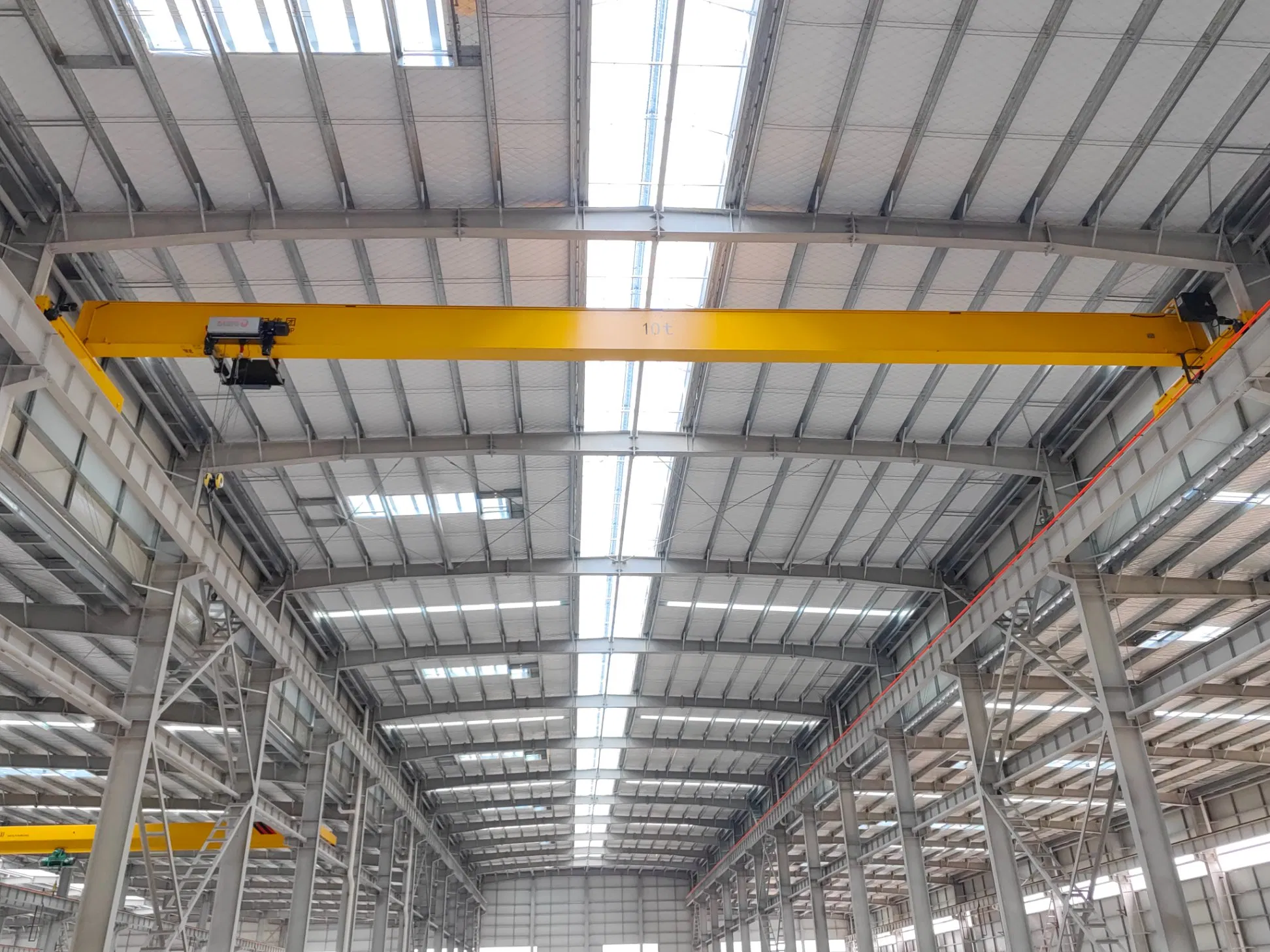 Workshop Ceiling Rail Traveling 3t 5t 10t Single Girder Overhead Crane with Hoist