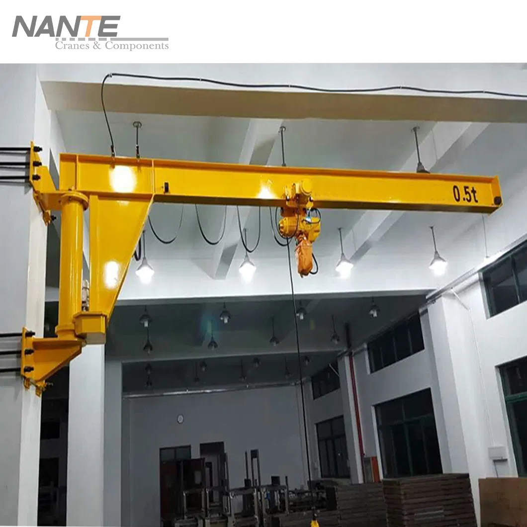 Customizable Tonnage Mini Jib Crane for Lifting in Workshop or Warehouse