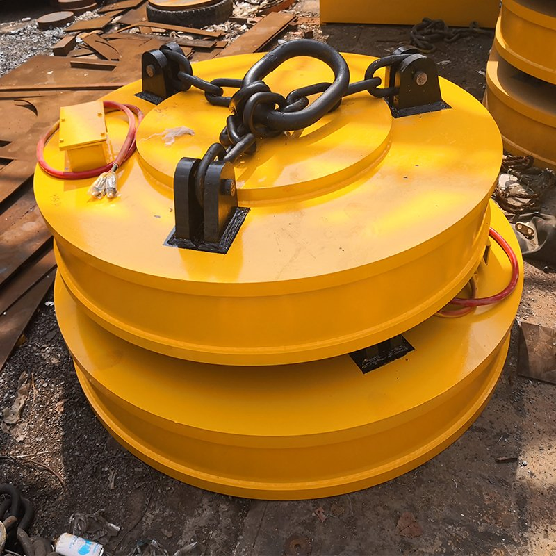 Round Diameter 1000 mm Electric Magnetic Lifter for Crane Excavator