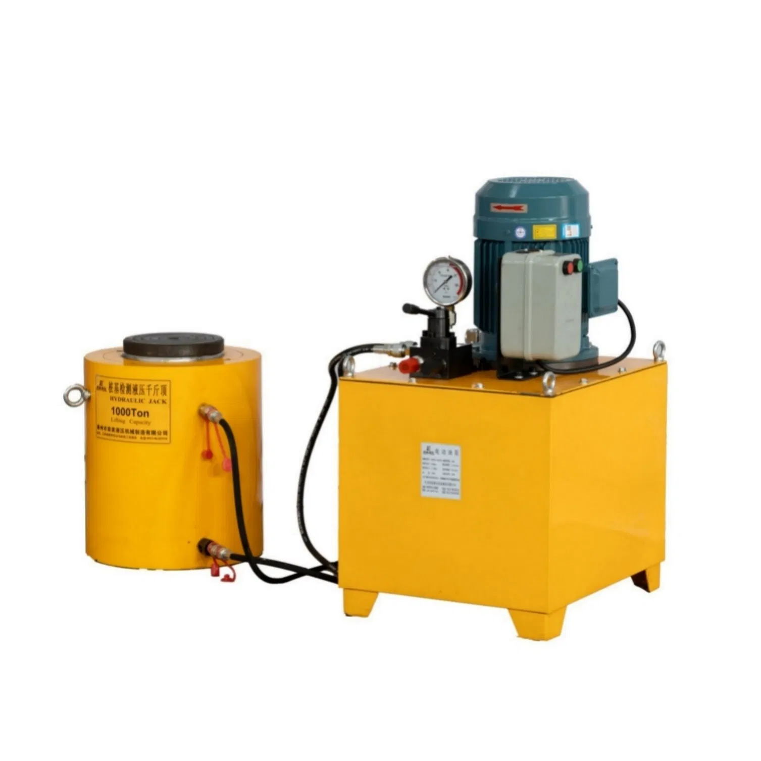 Dqf-1000t Heavy-Duty Hydraulic Jack with Customization for Extended-Stroke Use Cylinders