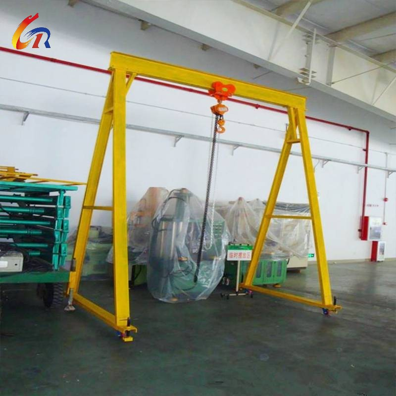 Heavy Duty Portable Gantry Crane for Outdoor Industrial Use