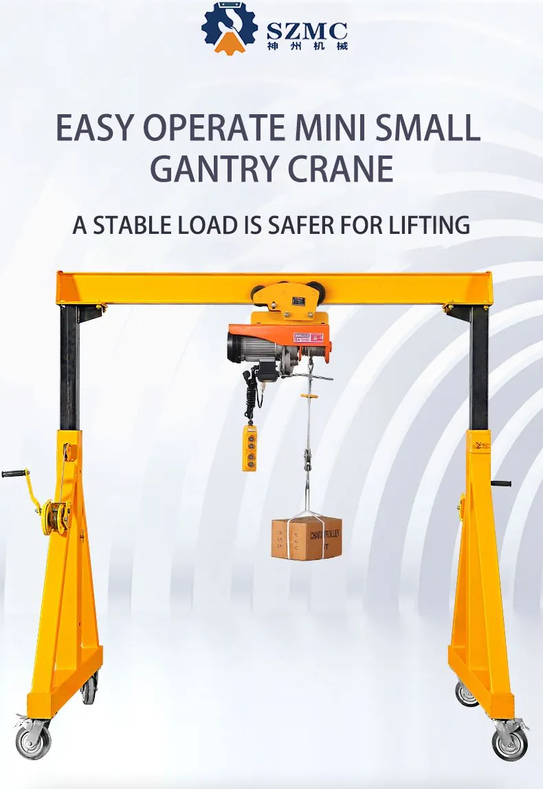 Small Gantry Crane Overview