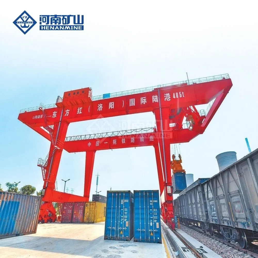10 Ton Single Girder L Gantry Crane for Small Container Storage Logistics